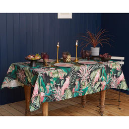 Скатерть Этель Tropical parrots 149?180 см, 100% хлопок, саржа 190 г/м?