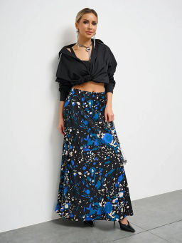 JETTY Юбка атласная макси  фото 15