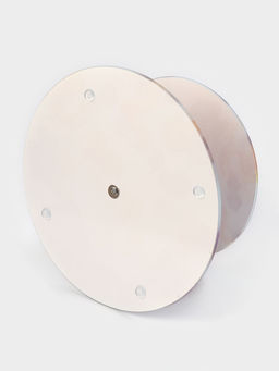 Фруктовница Доляна Фруктовый лёд, d=25/20 см, 2 яруса, стекло, разноцветная