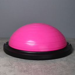 Полусфера балансировочная BOSU 46см Woohooo Drops эспандер, насос/ розовый/ B46Dr-P/ уп5 - ГалеонТрейд фото 2
