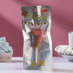 Свеча в торт Клубничная глазурь, цифра 7, розовая, 3,8 см - Страна карнавалия фото 2