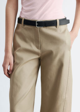 Pantalones en sarga de algod?n con perneras barril - H&m фото 10
