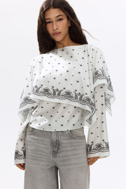 Blusa efecto layering - H&m фото 2