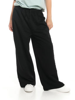 Брюки с лампасом для девочки 22-7697 черный - Mini maxi фото 8