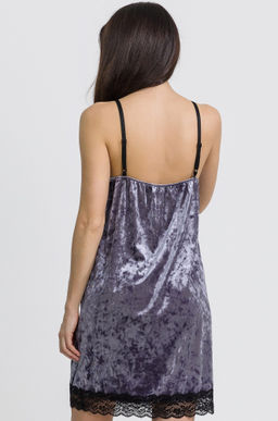 Женская сорочка из бархата