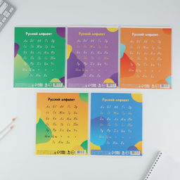 Тетрадь 12 листов в частую косую линейку Учись на 5+, обложка мелованный картон, блок №1, 5 видов МИКС - Artfox study фото 8