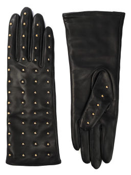 Перчатки женские 100% ш IS912 black/gold - Eleganzza фото 6