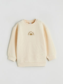 Bisiklet Yaka Erkek Bebek Sweatshirt ve E?ofman Alt?