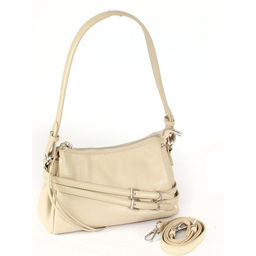 Сумка женская натуральная кожа GU 2033-6650, 3отд, плечевой ремень, бежевый SALE 265812 - Adelia фото 6