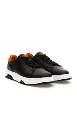 Erkek Siyah Spor Ayakkab_ Sepette S_rpriz _ndirim