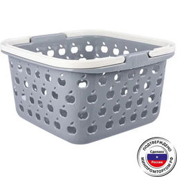 Корзинка 4л квадратная Стайл 225*224*129