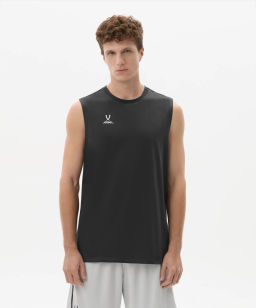 Майка тренировочная JOGEL DIVISION PerFormDRY Training CVC 98, темно-серый  фото 6