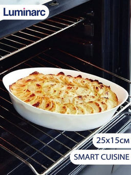 Форма для запекания СМАРТ КУЗИН 25х15см овальная арт.P0886 /Люминарк/