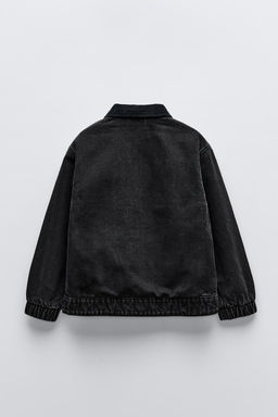 EMBROIDERED DENIM JACKET - Zara фото 3
