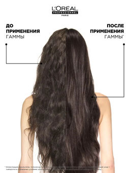 Бессульфатный шампунь для непослушных, пористых волос Keratin Alpha Sleek, 1000 мл Loreal - Loreal professionnel фото 2