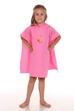 Полотенце с капюшоном вафельное Мишка желтый - Ашматекс фото 3