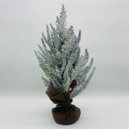 Декоративное новогоднее украшение - Зимняя веточка с ягодами (арт. 112) - Ип лебедев о.ю фото 2