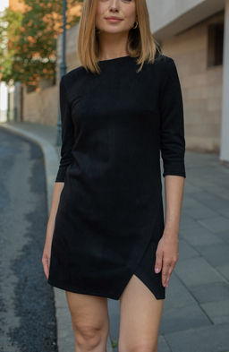 Платье мини - Donna saggia фото 2