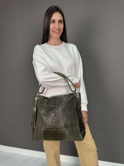 Сумка женская из телячьей кожи