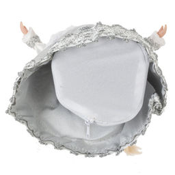 Снегурочка с ёмкостью для конфет, L18 W13 H33 см