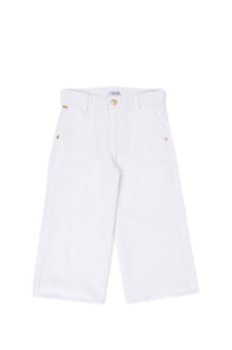 U. S. Polo Assn Белые брюки из плотной ткани для девочек - U.s. polo assn фото 2
