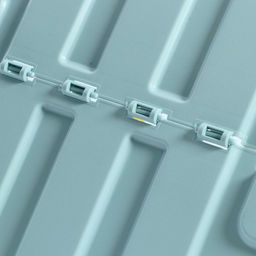 Ящик для игрушек на колесах «Путешествие», с декором, 685×395×385 мм, цвет светло-голубой