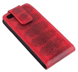 Чехол раскладной для iPhone 5 из кожи морской змеи