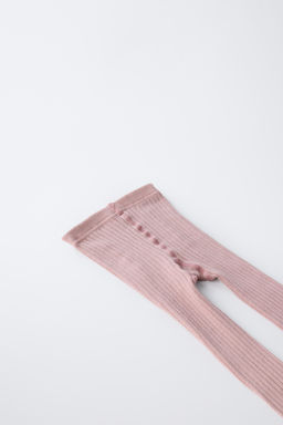 PLAIN RIBBED TIGHTS - Zara фото 2