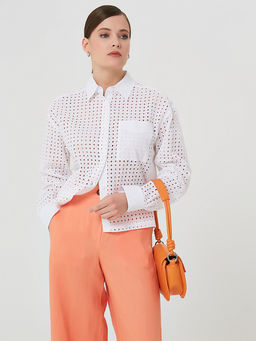 Рубашка укороченная