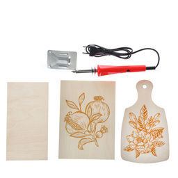 Выжигание. Набор для выжигания по дереву (аппарат с насадками, доска 1 шт, доска разделочная 1 шт) - Десятое королевство фото 2