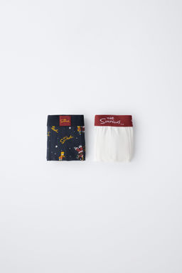 AGES 6-14 / 2-PACK OF THE SIMPSONS MATT GROENING BOXERS