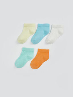 Basic Erkek Bebek Patik ?orap 5li