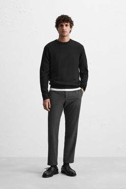 TEXTURED COMFORT TROUSERS - Zara фото 44
