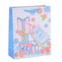 Цена за 12 шт. Пакет подарочный 32x26x10 / 8810M /уп 12/480/Подарки - Галеонтрейд фото 3