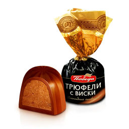 Трюфели шоколадные с виски, 2 кг