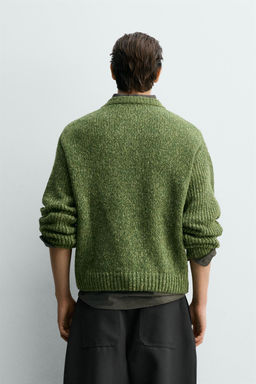 TEXTURED TWISTED YARN VOLUME JUMPER - Zara фото 3