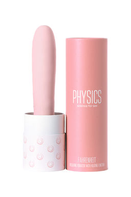 Вибратор с функцией нагрева и пульсирующими шариками PHYSICS FAHRENHEIT, силикон, розовый, 19 см - Toyfa фото 12