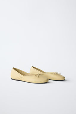 BAILARINA PIEL / Amarillo - Zara фото 2
