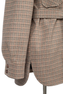 Пальто женское демисезонное (пояс) - El podio фото 11