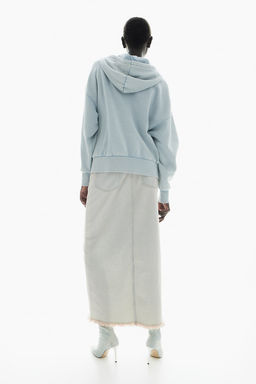 Falda denim con acabado desflecado - H&m фото 3