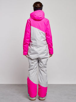 Горнолыжный комбинезон женский зимний розового цвета 2326R - Mtforce фото 5