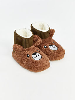 Ay?c?k Nak??l? Erkek Bebek Ev Botu