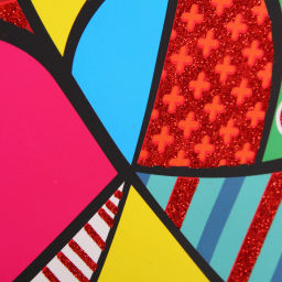 Пакет подарочный "LOVE" 18*23*8 см