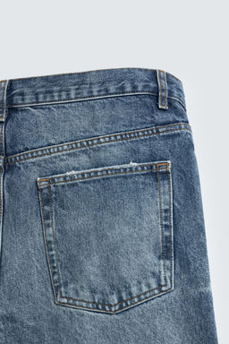 WIDE BELL BOTTOM FIT JEANS - Zara фото 10