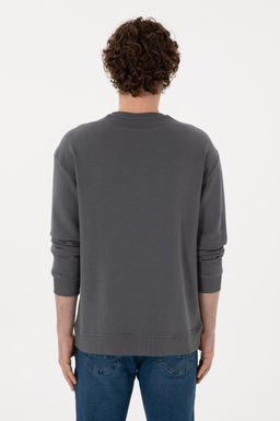 Erkek Antrasit Sweatshirt Sepette S_rpriz _ndirim - U.s. polo assn фото 5