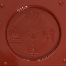 Цена за 3 шт. Горшок для цветов с поддоном «Фелиция», 900 мл, d=14.2 см, h=11 см, цвет терракотовый