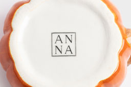 Кружка, 340 мл, керамика, оранжевая, Тыква, Bright pumpkin - Anna lafarg фото 6