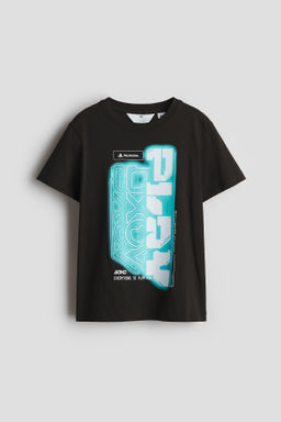 Camiseta de algod?n con motivo estampado - H&m фото 4