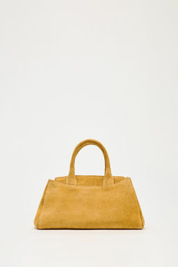MINI SPLIT SUEDE CITY BAG - Zara фото 3