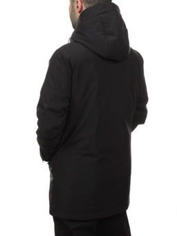 8891 BLACK Куртка мужская зимняя облегченная (130 гр. холлофайбер) - Fashion фото 8